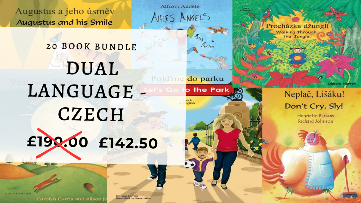 Dual Language Czech 20 Book Bundle Sheels Educational